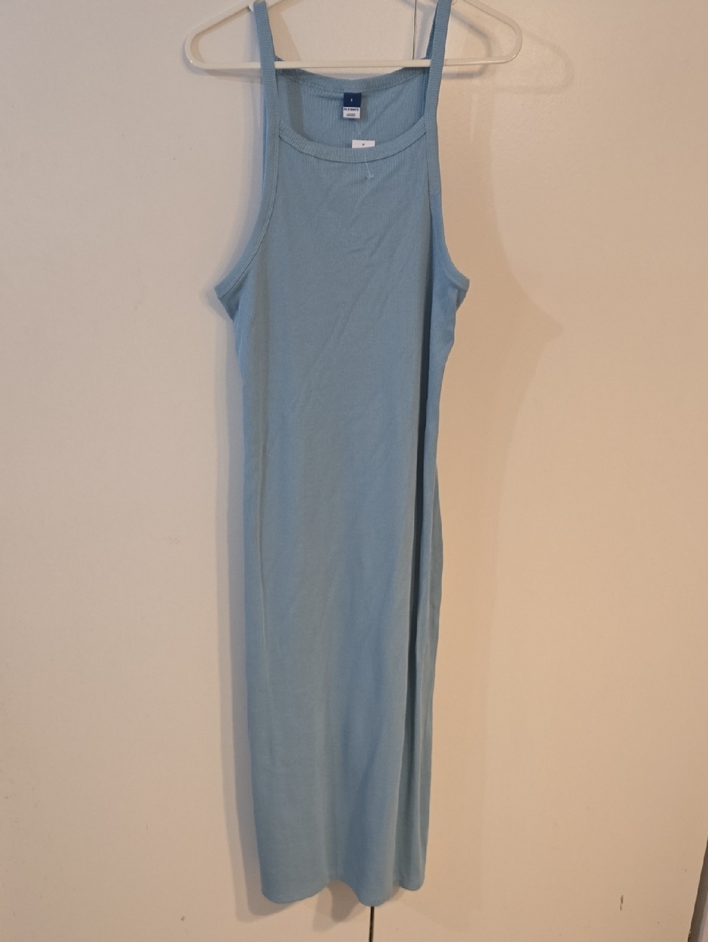 Old Navy Light Blue Maxi Tank Dress